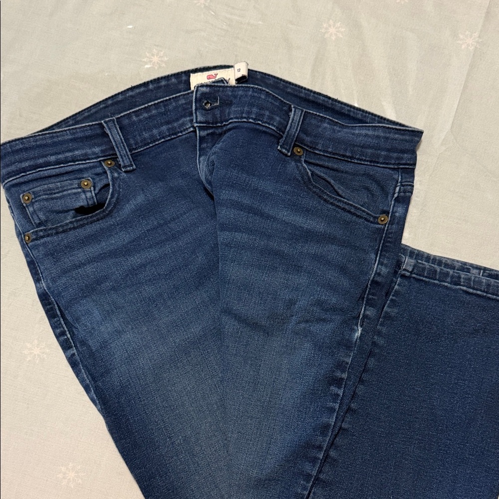 Vineyard Vines Women's Indigo Straight Leg Jeans